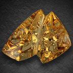 Golden Beryl AGTA award winner by John Dyer