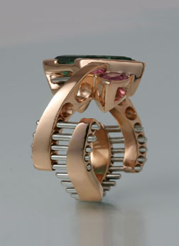 Gwinn Ring, Tourmaline by John Dyer