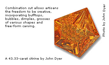 John Dyer gemstone artist article in Jewellery Business Magazine 2009