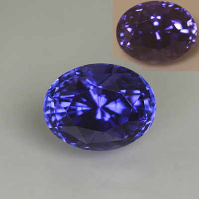 Color Change Sapphire gemstone