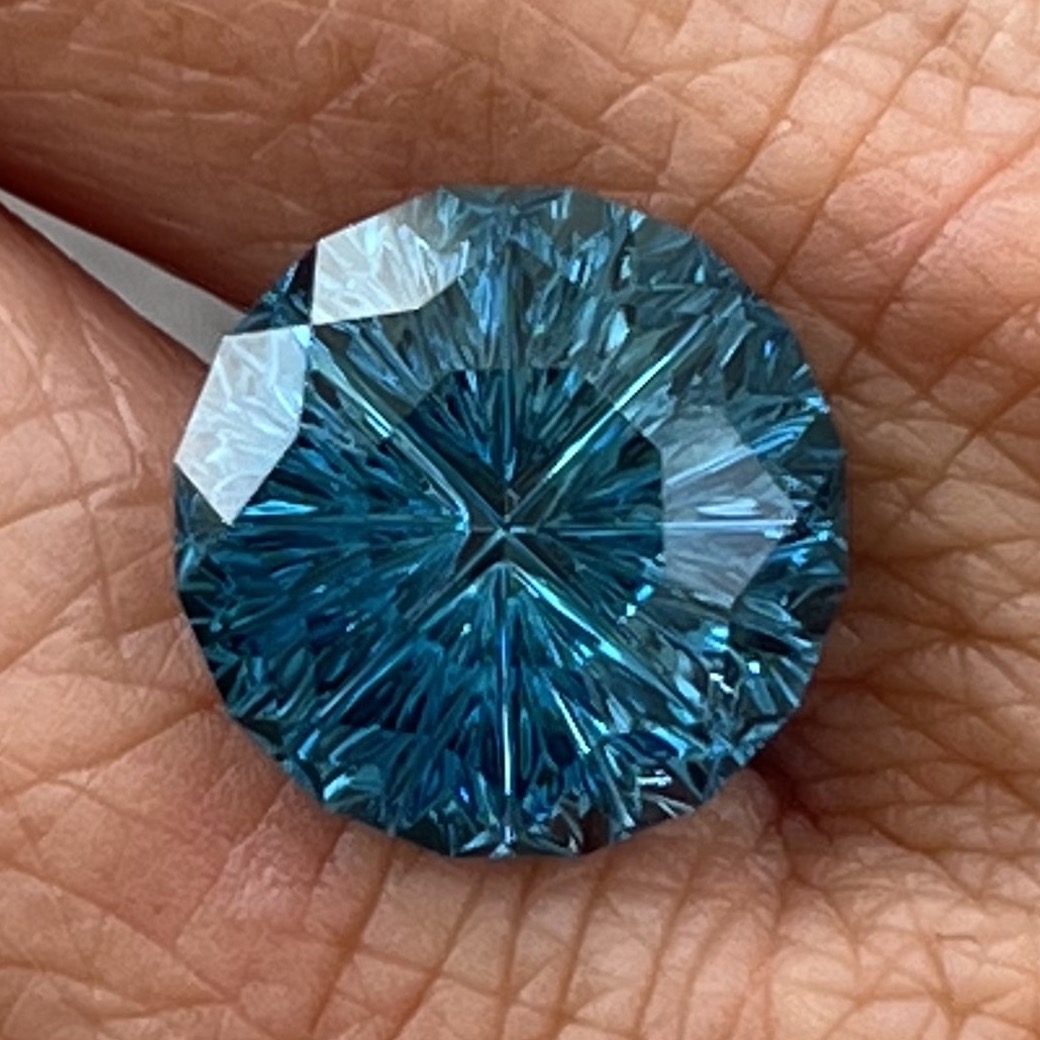 London Blue Topaz Starbrite Cut Carats John Dyer Gems