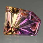 Ametrine gemstone