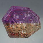  Ametrine gemstone