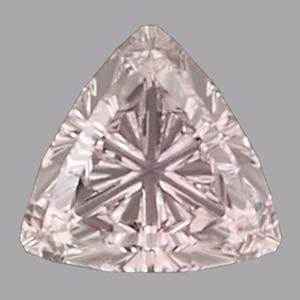 White Montana Sapphire gemstone