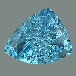 Blue Topaz gemstone