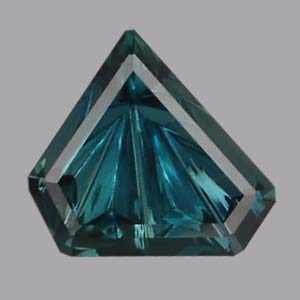 Teal Australian Sapphire gemstone