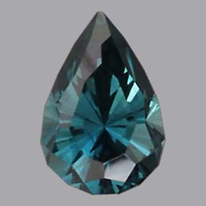 Teal Australian Sapphire gemstone