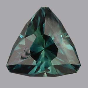 Teal Australian Sapphire gemstone