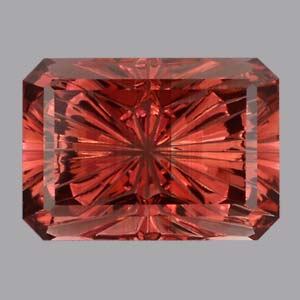 Red/Pink/Brown Tourmaline gemstone