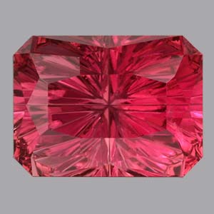 Red/Purple Tourmaline gemstone