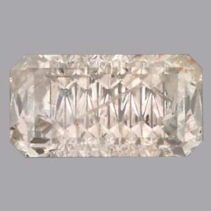 Pale Yellow Montana Sapphire gemstone