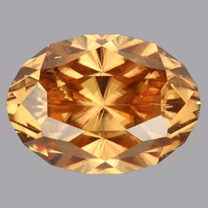 Honey Zircon gemstone
