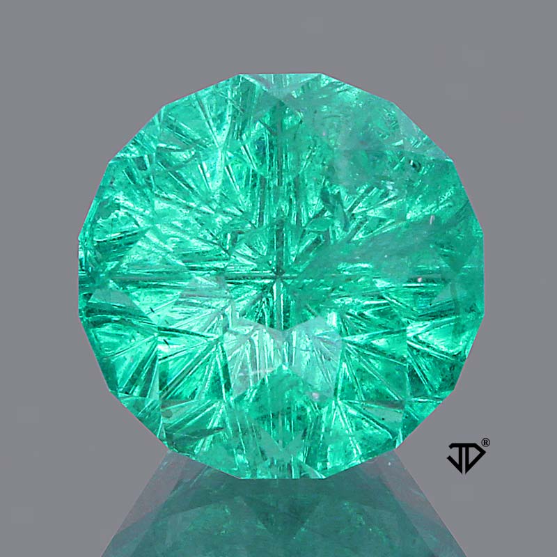 Emerald Starbrite™ Cut by John Dyer Gems