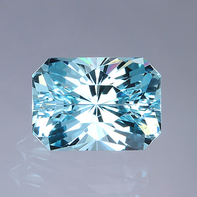 Aquamarine Regal Radiant™ Cut 1.14 carats | John Dyer Gems