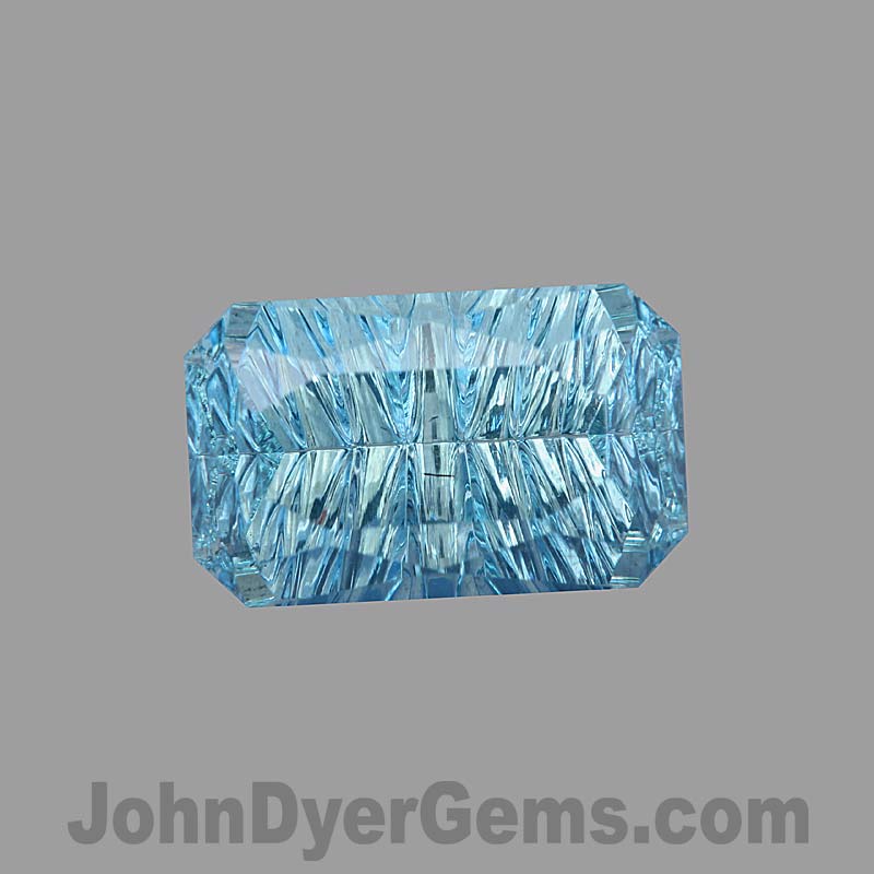 Strong Blue Aquamarine gemstone