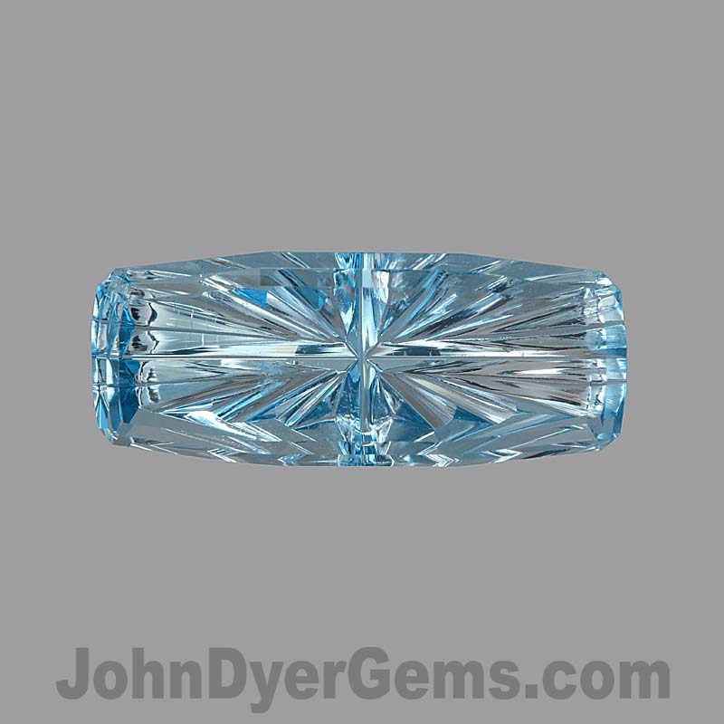 Strong Blue Aquamarine gemstone