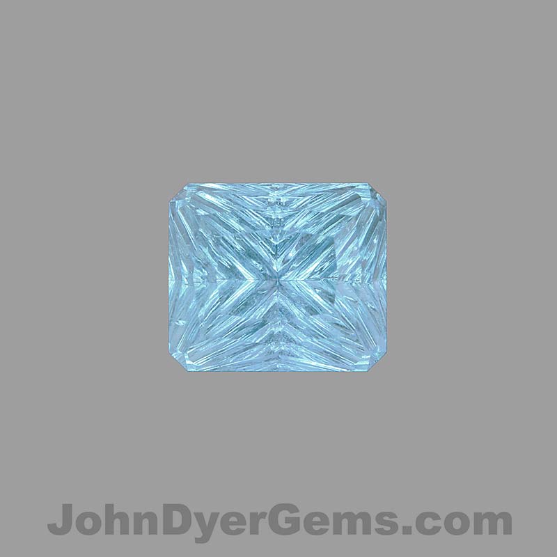 Strong Blue Aquamarine gemstone
