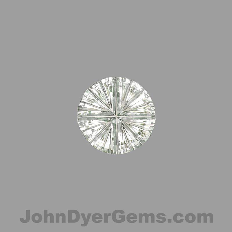 Almost White Montana Sapphire gemstone