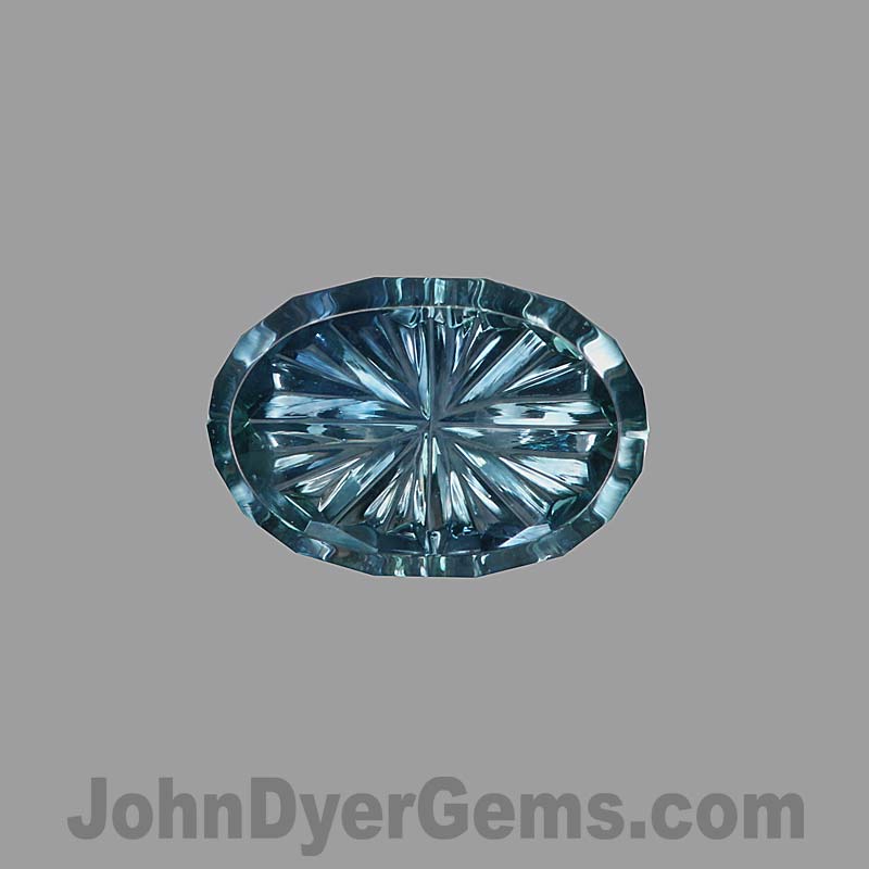 Blue Green Montana Sapphire gemstone