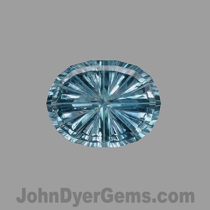 Blue/Green Montana Sapphire gemstone