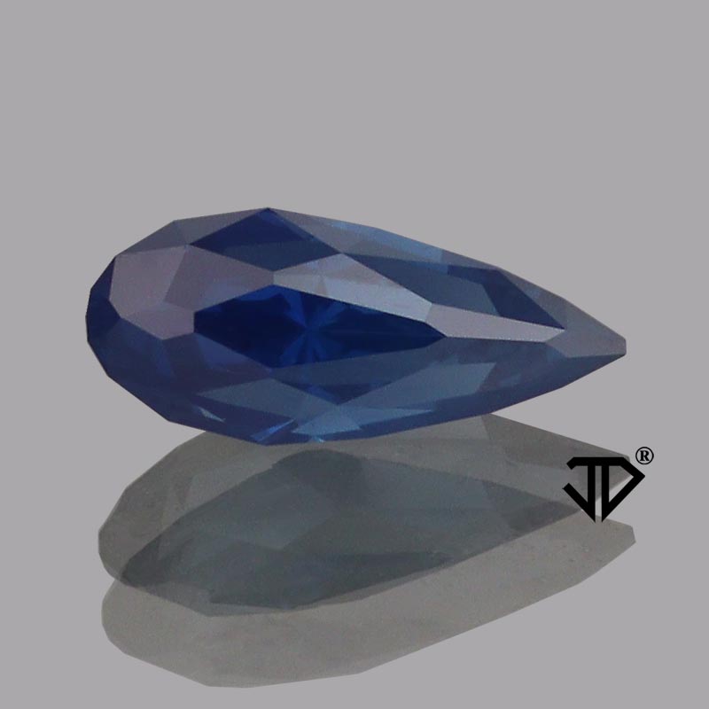 Blue Unheated Sapphire gemstone