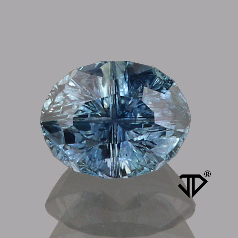 Blue Montana Sapphire gemstone