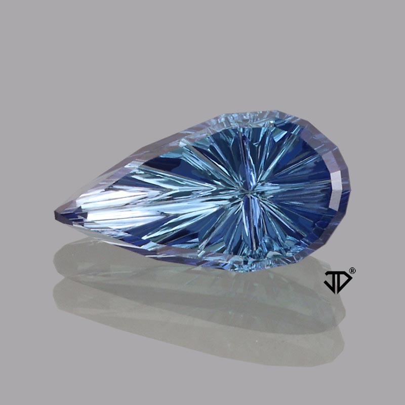 Blue Unheated Sapphire gemstone