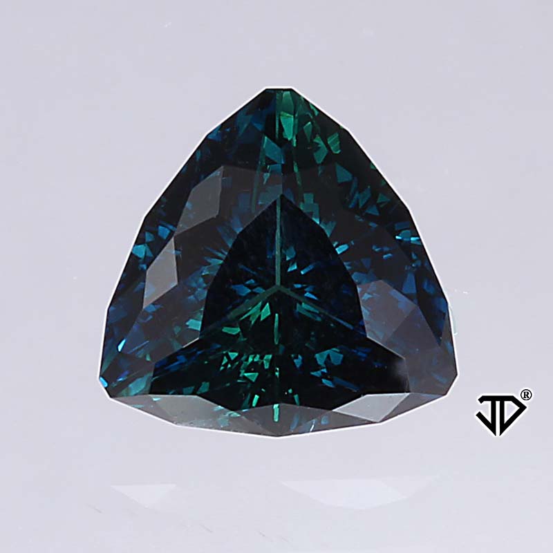 Teal Sapphire Super Trillion™ Cut 229 Carats John Dyer Gems
