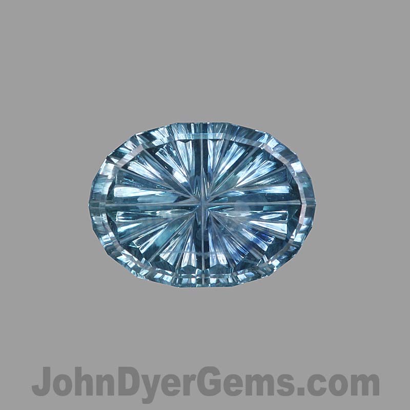 Blue Montana Sapphire gemstone