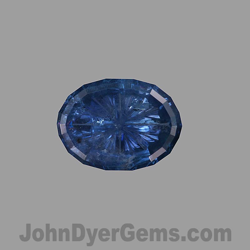 Blue Montana Sapphire gemstone