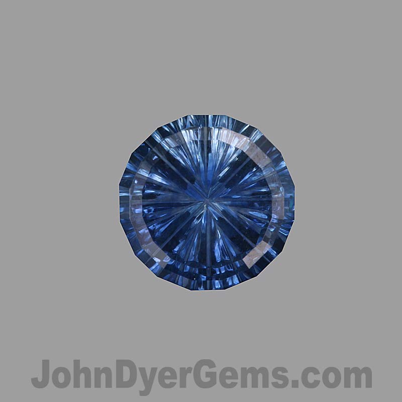 Blue Montana Sapphire gemstone