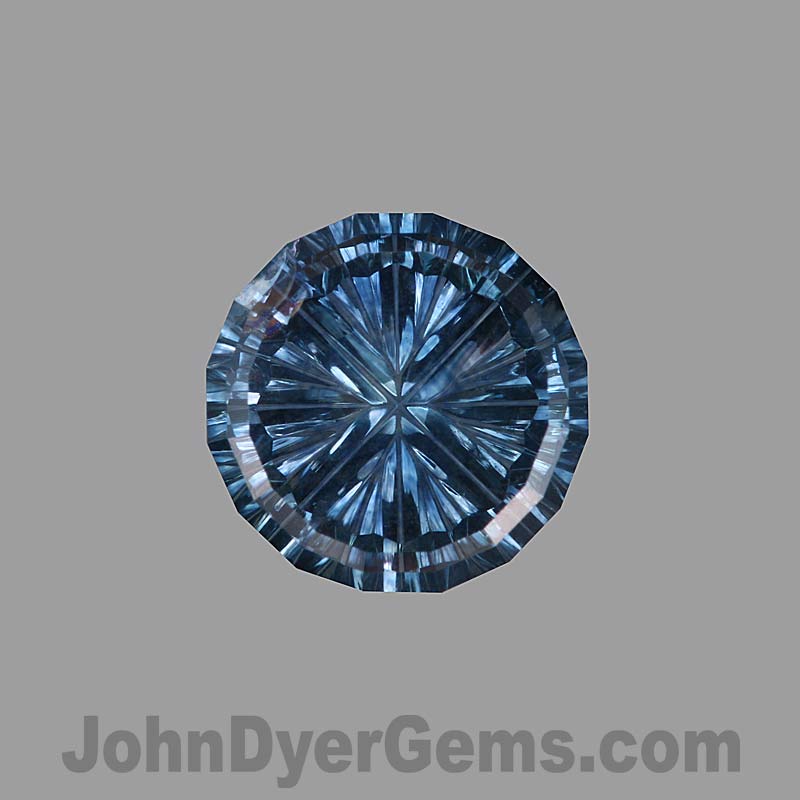 Blue Montana Sapphire gemstone