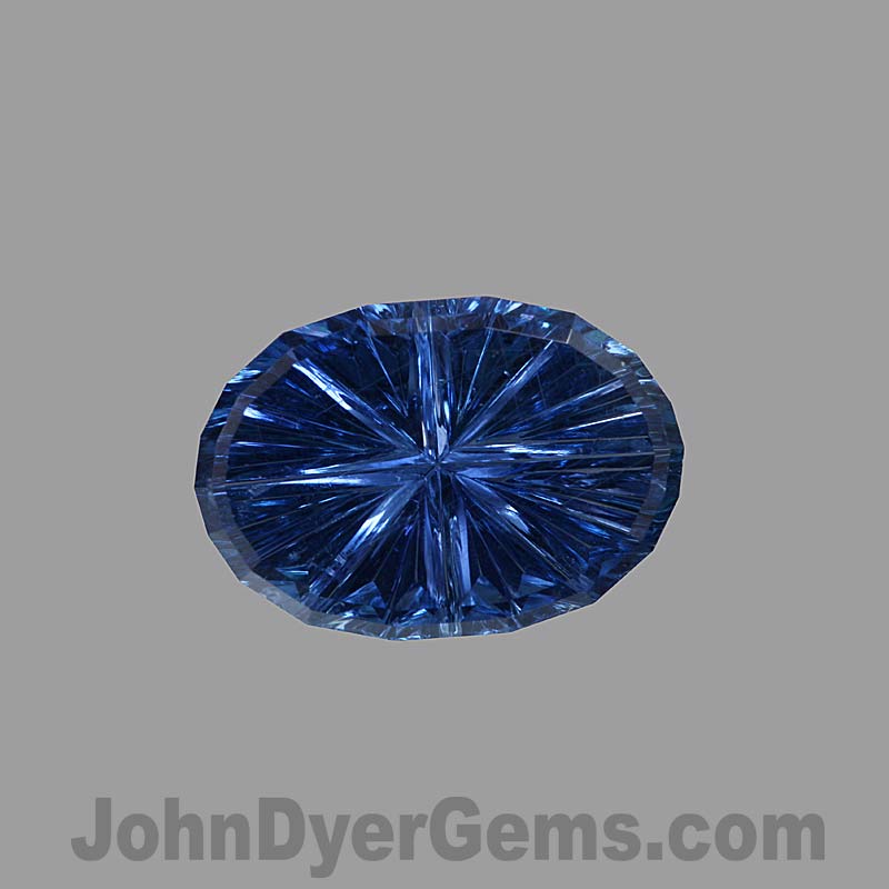 Blue Unheated Sapphire gemstone