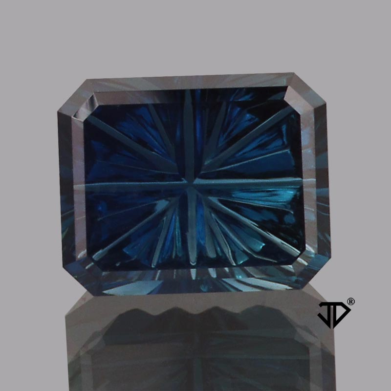 Deep Blue Australian Sapphire gemstone