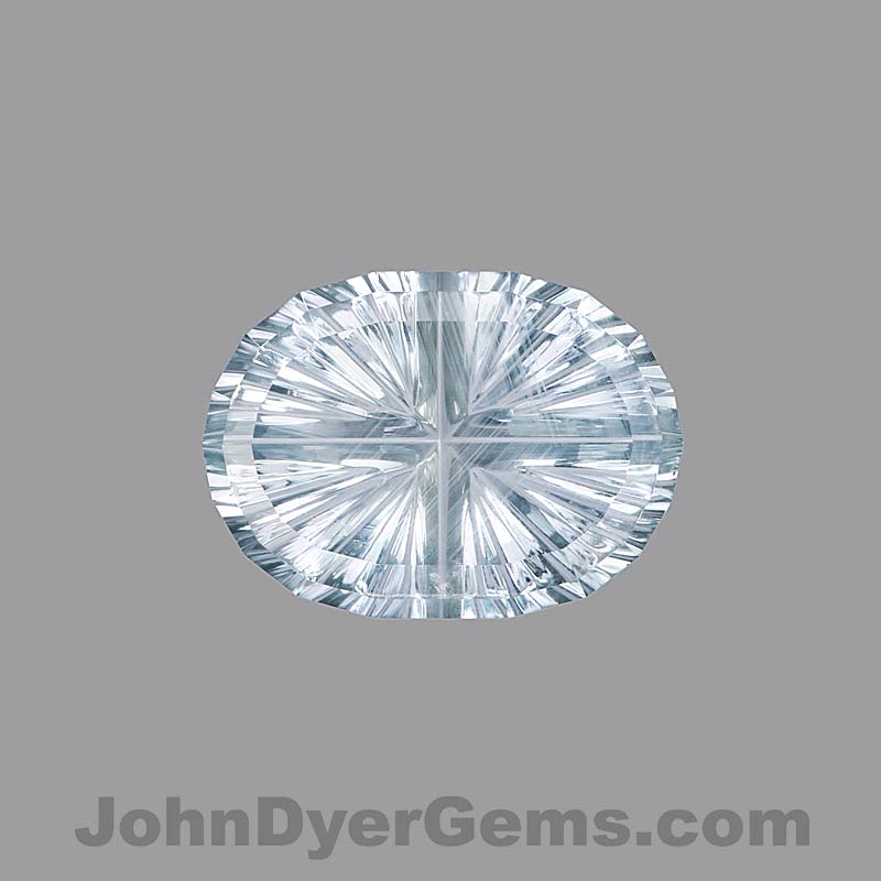 Pale Blue Montana Sapphire gemstone