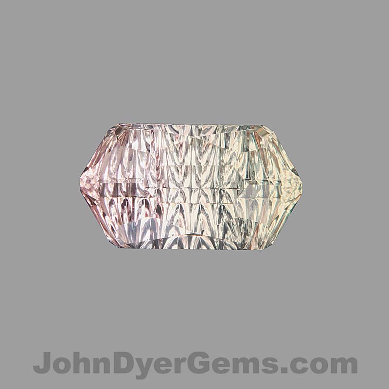 Bicolor Tourmaline gemstone