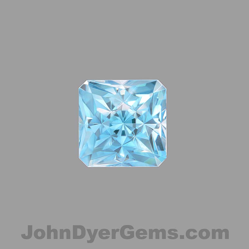 Blue Zircon gemstone