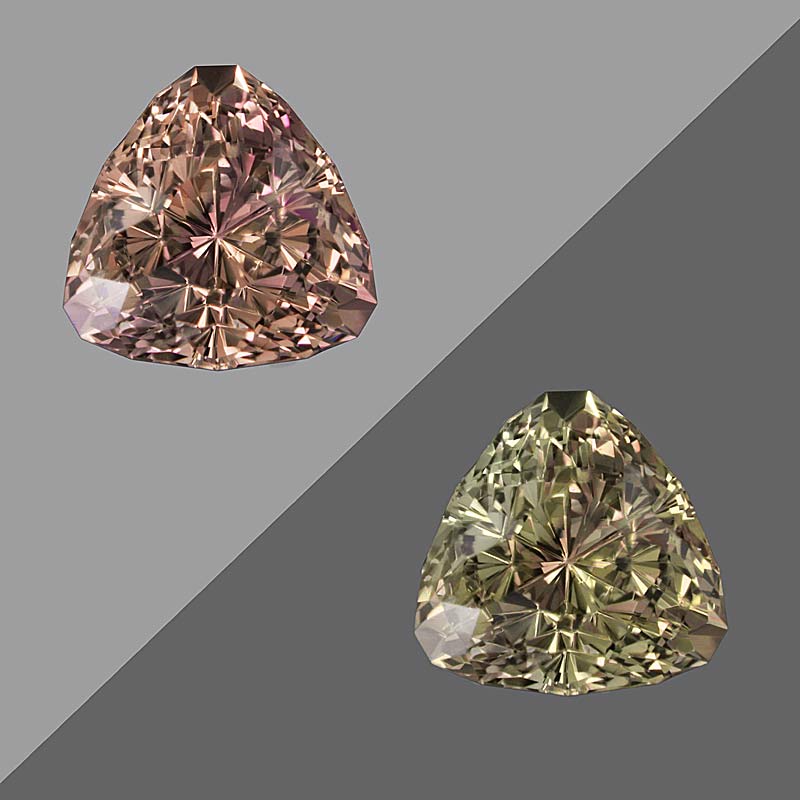 Color Change Montana Sapphire gemstone