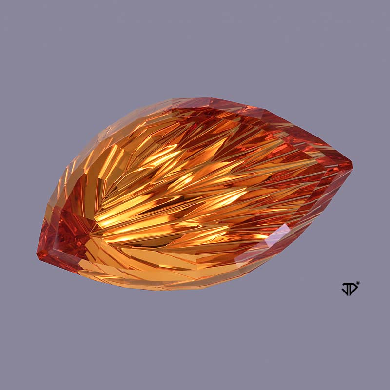  Citrine gemstone