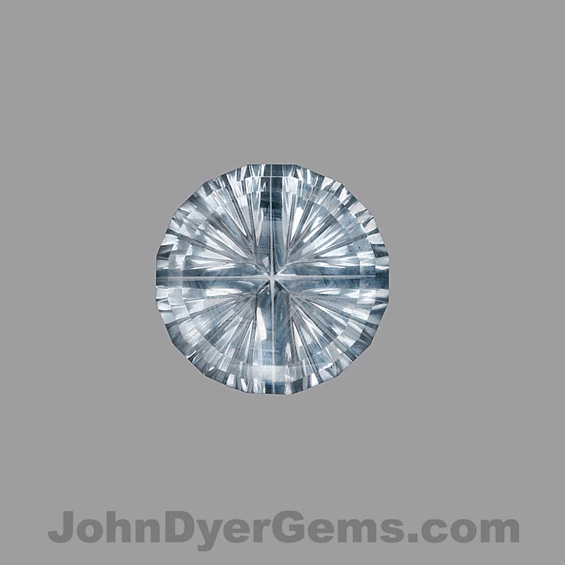 Gray/Blue Montana Sapphire gemstone