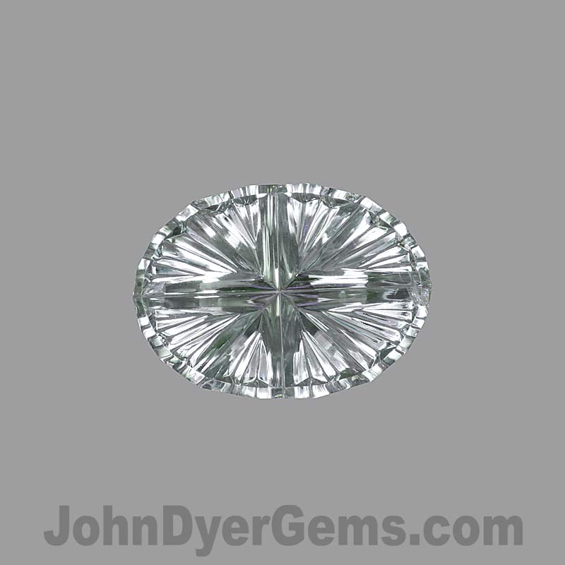 Gray Green Montana Sapphire gemstone