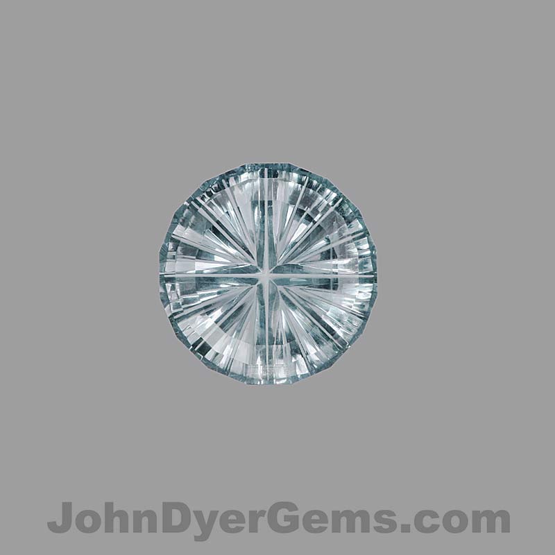 Gray/Green Montana Sapphire gemstone
