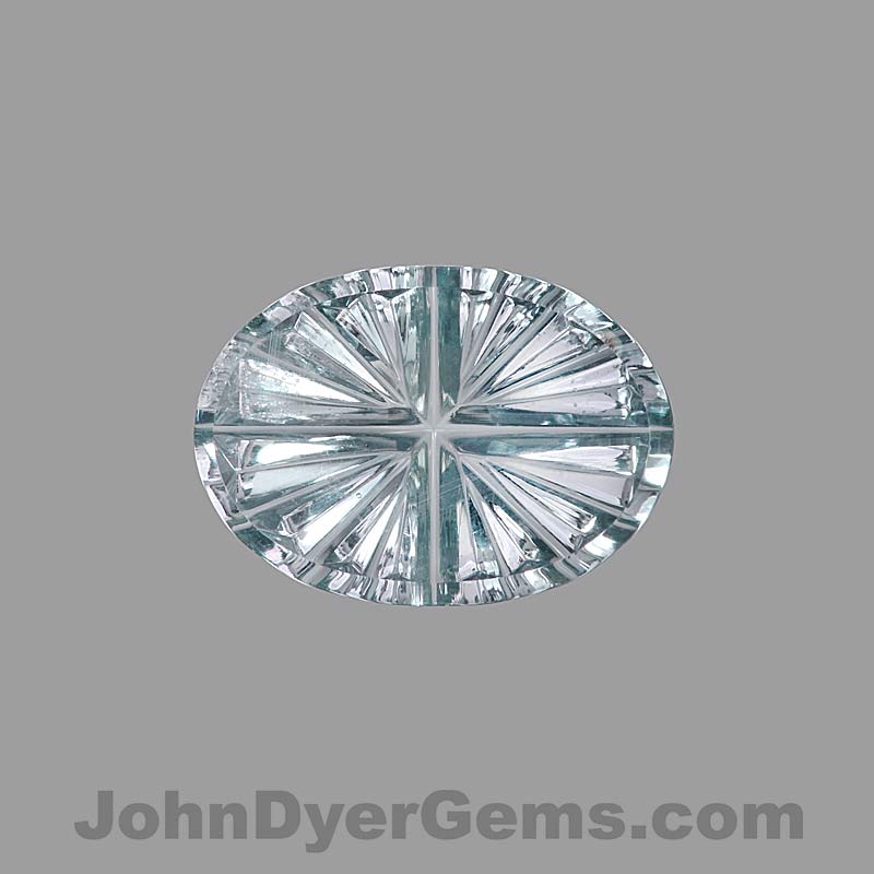 Gray Green Montana Sapphire gemstone