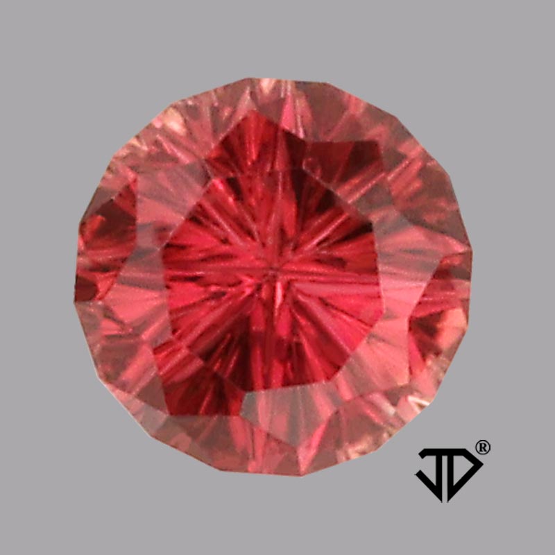 Reddish Pink Tourmaline gemstone
