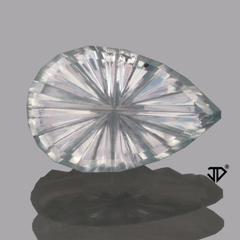 Gray Montana Sapphire gemstone