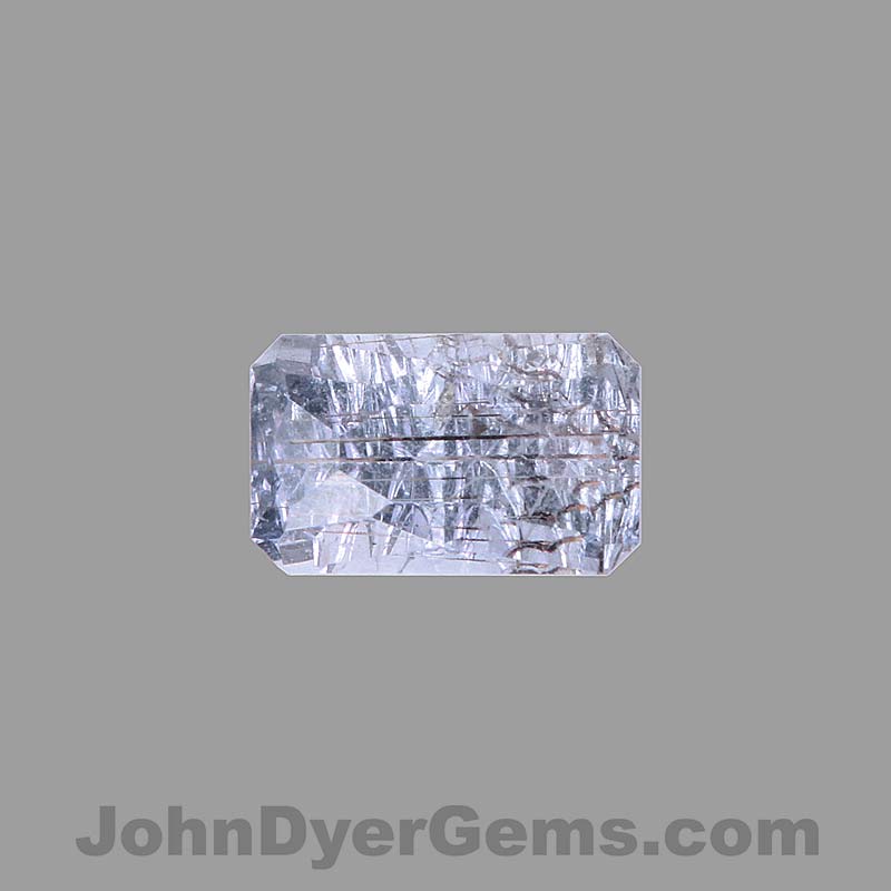 Light Gray/Purple Sapphire gemstone