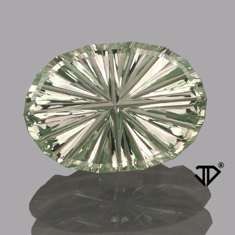 Green Montana Sapphire gemstone