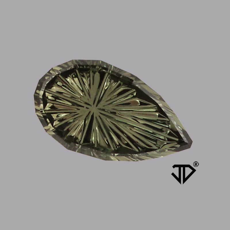 Green Australian Sapphire gemstone