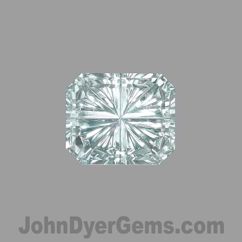 Gray Green Montana Sapphire gemstone