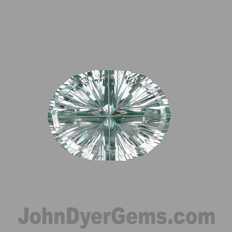 Green Montana Sapphire gemstone